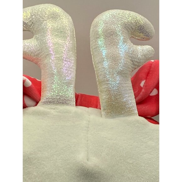 Squishmallows  Valentines Bunny Plush With Heart Accents & Bow Tie Headband - Picture 9 of 13